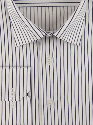 پیراهن مردانه راه راه آستین بلند ال سی من 098