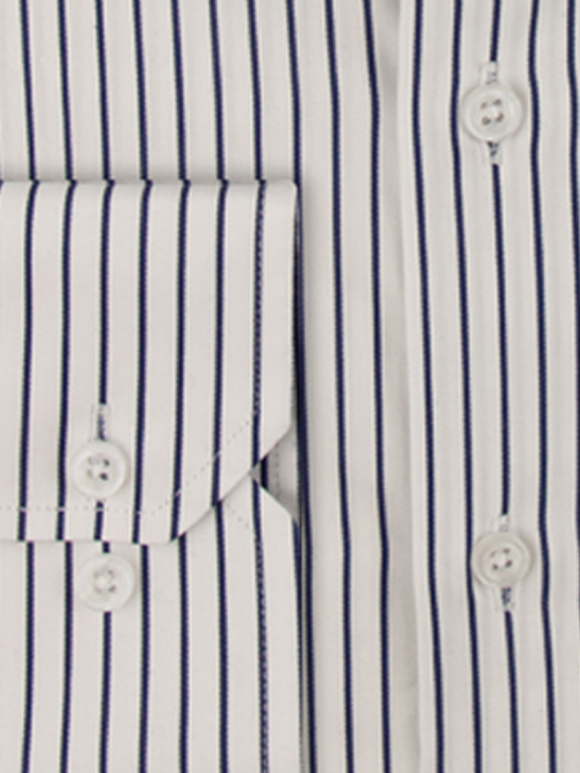 پیراهن مردانه راه راه آستین بلند ال سی من 098