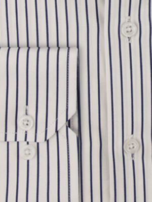 پیراهن مردانه راه راه آستین بلند ال سی من 098