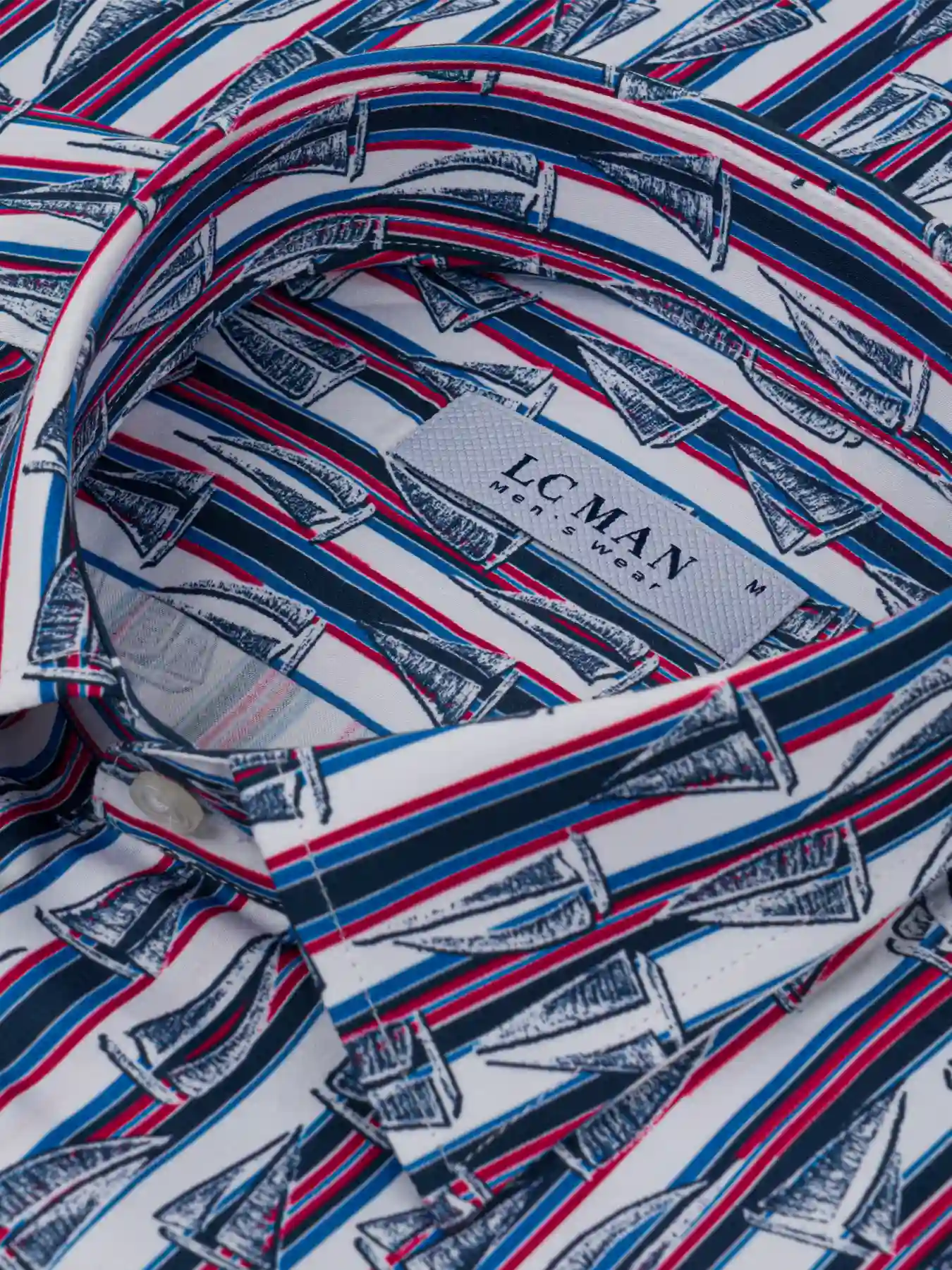 پیراهن آستین کوتاه طرح دار ال سی من 93