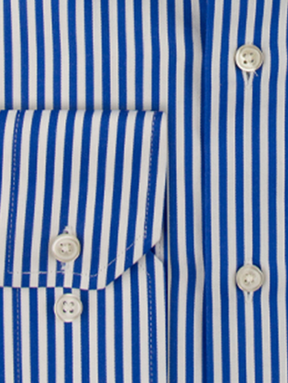 پیراهن مردانه راه راه آستین بلند ال سی من 103