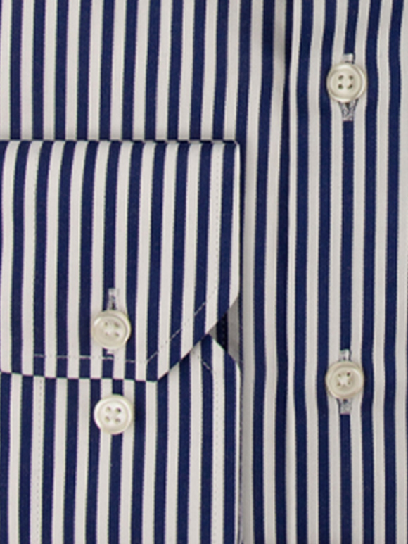 پیراهن مردانه راه راه آستین بلند ال سی من 103