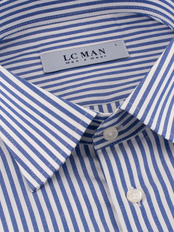 پیراهن مردانه راه راه آستین بلند ال سی من 103