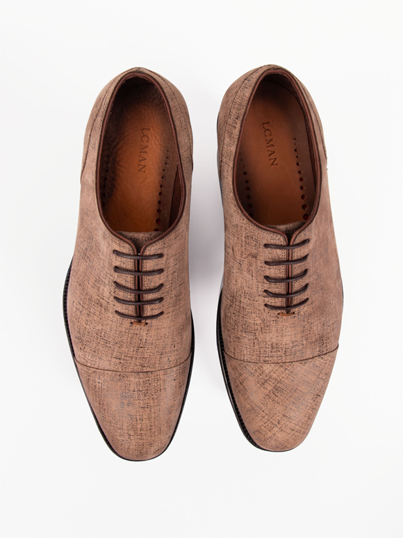 کفش بندار مردانه طرح پارچه ای 410