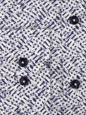 پیراهن مردانه طرح دار آستین بلند ال سی من 108