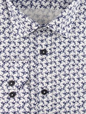 پیراهن مردانه طرح دار آستین بلند ال سی من 110