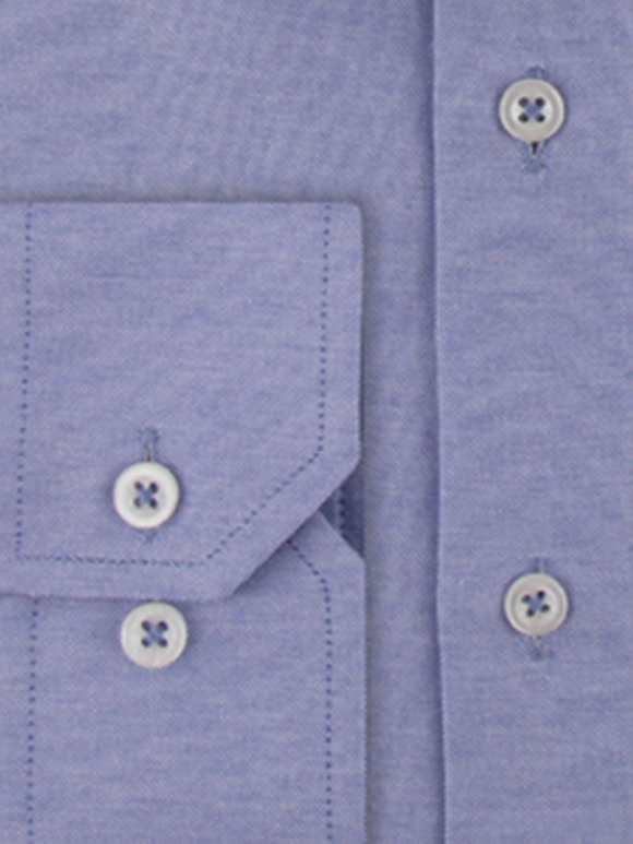 پیراهن مردانه آبی آستین بلند ال سی من 119