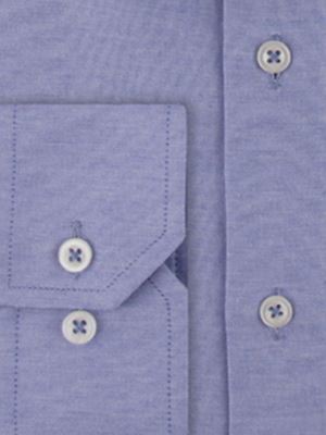 پیراهن مردانه آبی آستین بلند ال سی من 119