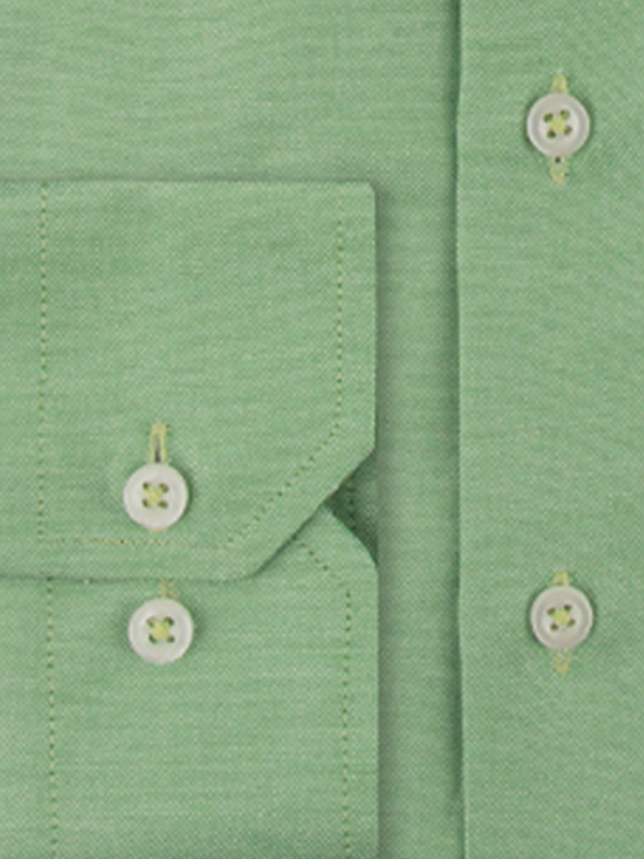 پیراهن مردانه سبز آستین بلند ال سی من 119