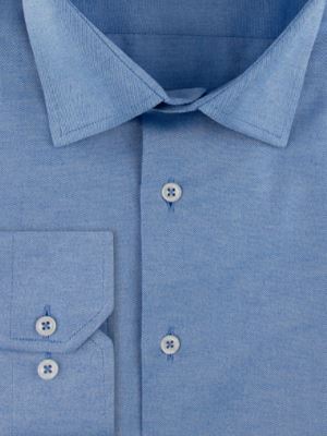 پیراهن مردانه آبی آستین بلند ال سی من 119