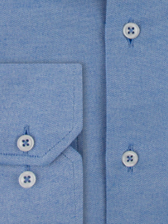 پیراهن مردانه آبی آستین بلند ال سی من 119