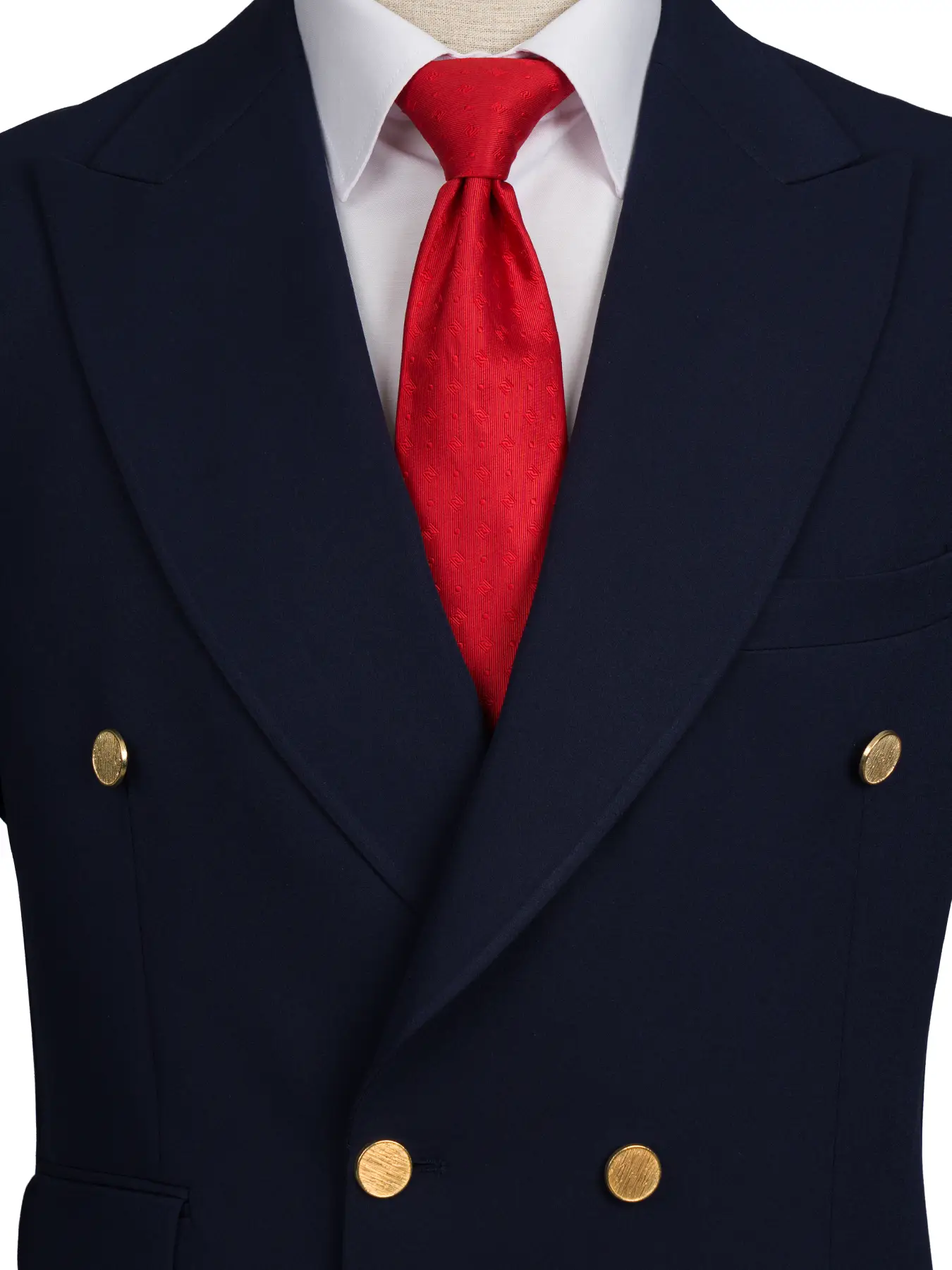 کت و شوار دبل برست سرمه ای ال سی من