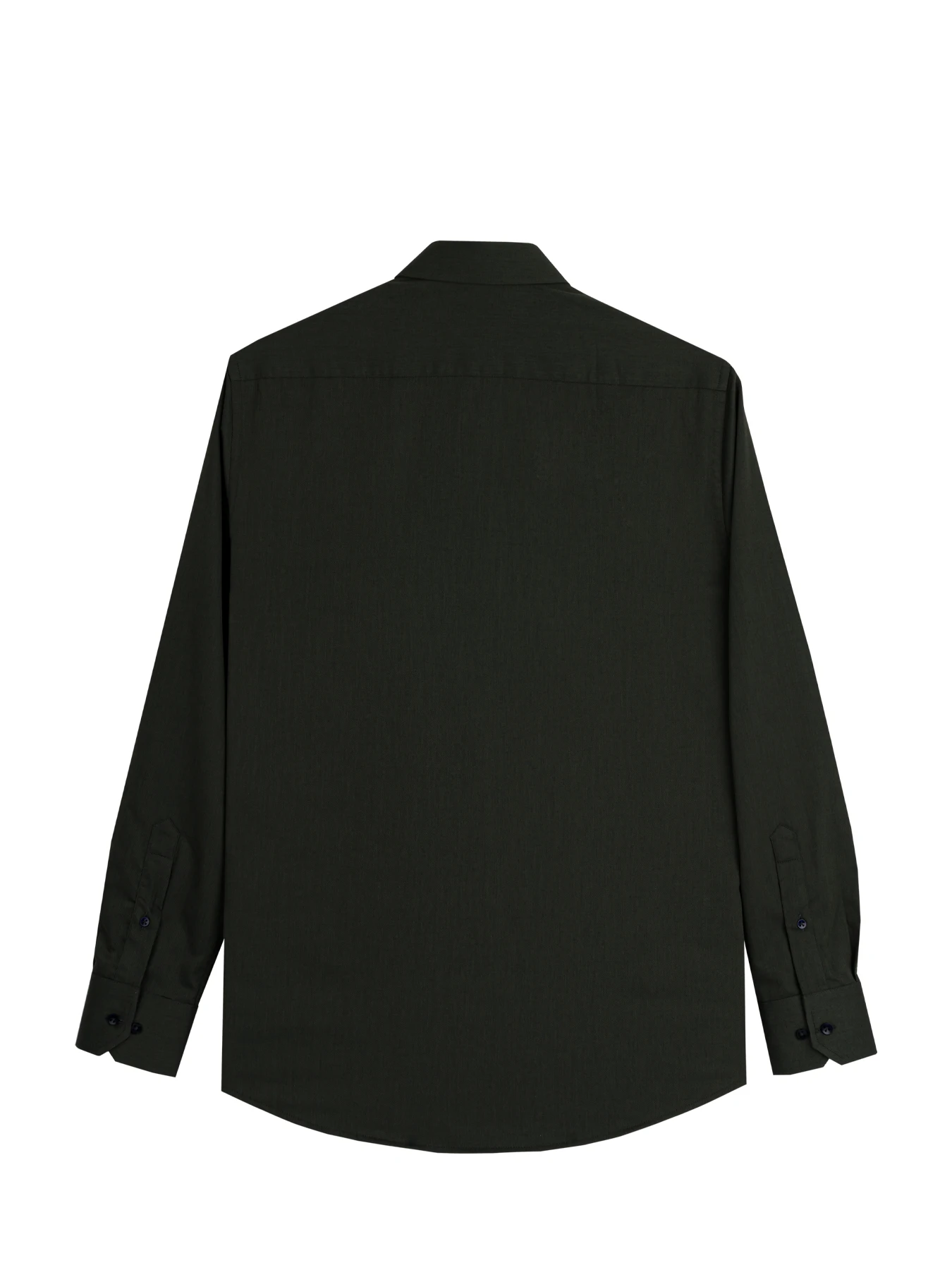 پیراهن سبز ساده آستین بلند ال سی من 5