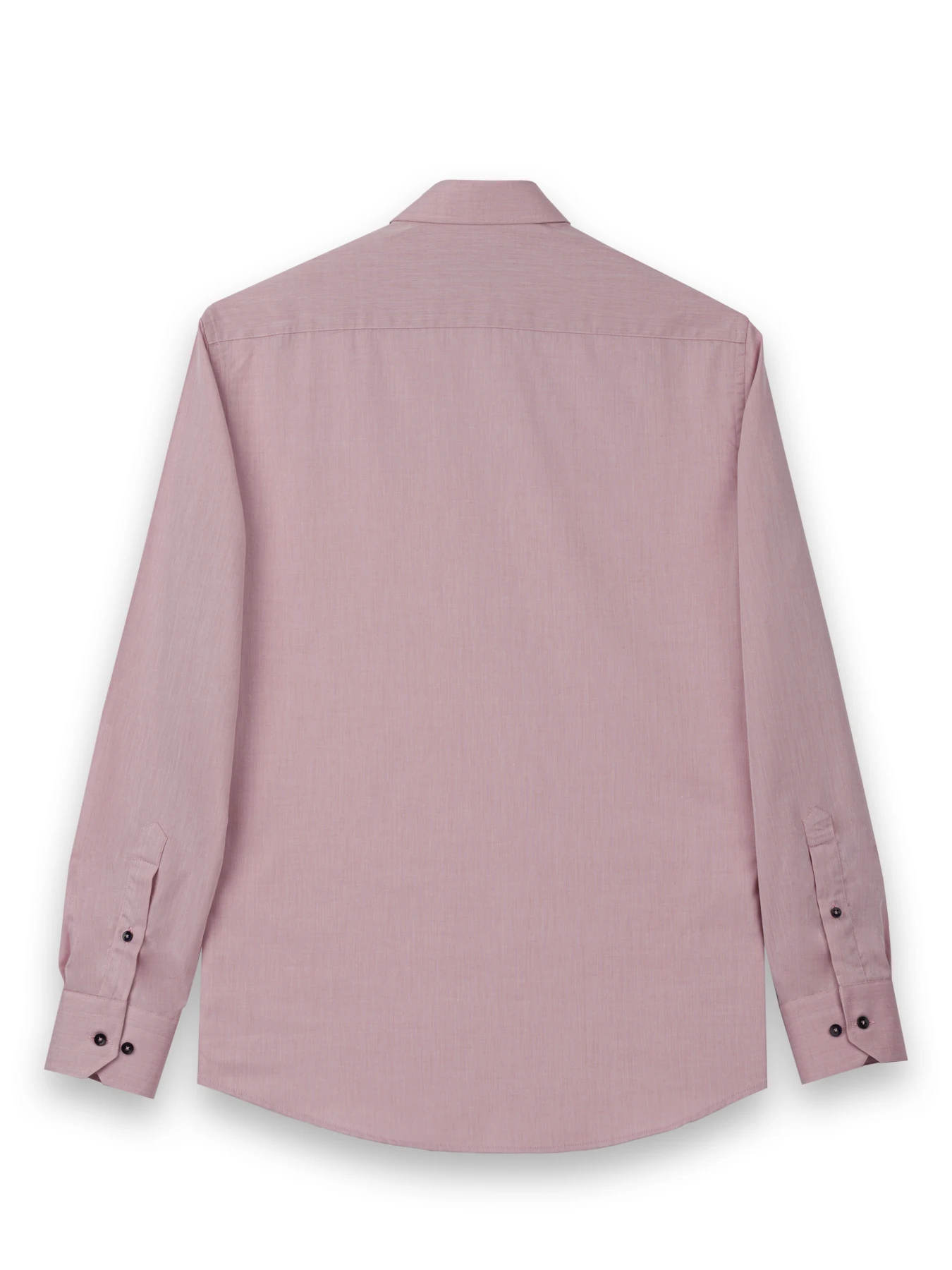 پیراهن صورتی ساده آستین بلند ال سی من 