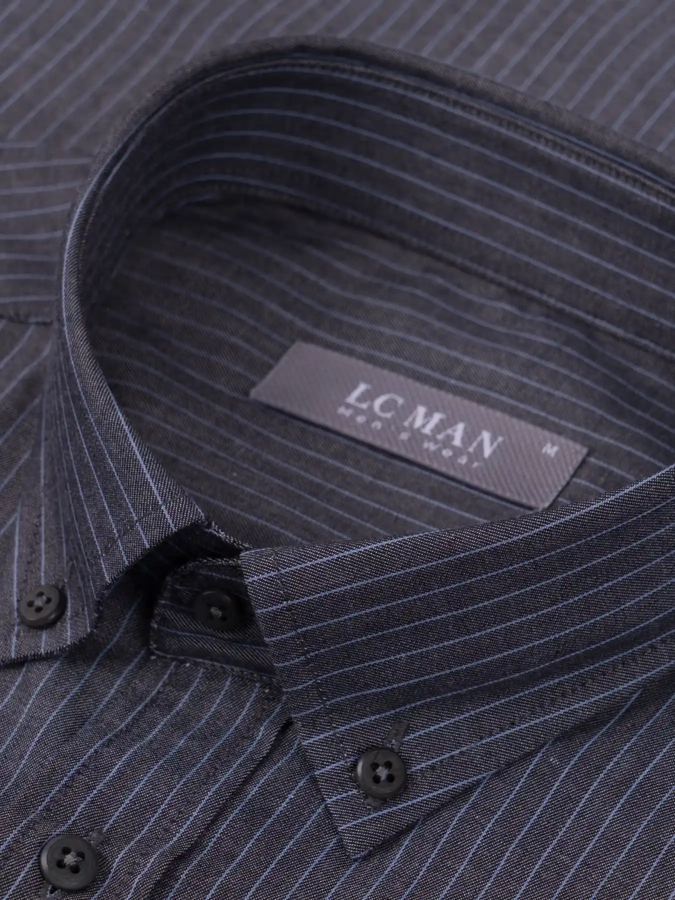 پیراهن آستین بلند مردانه راه راه ال سی من 10