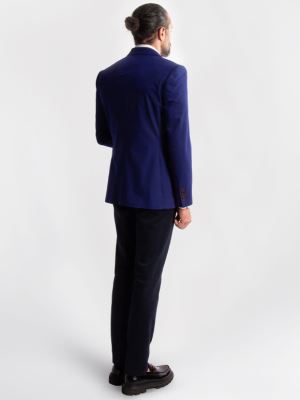 کت تک مردانه سرمه ای ال سی من