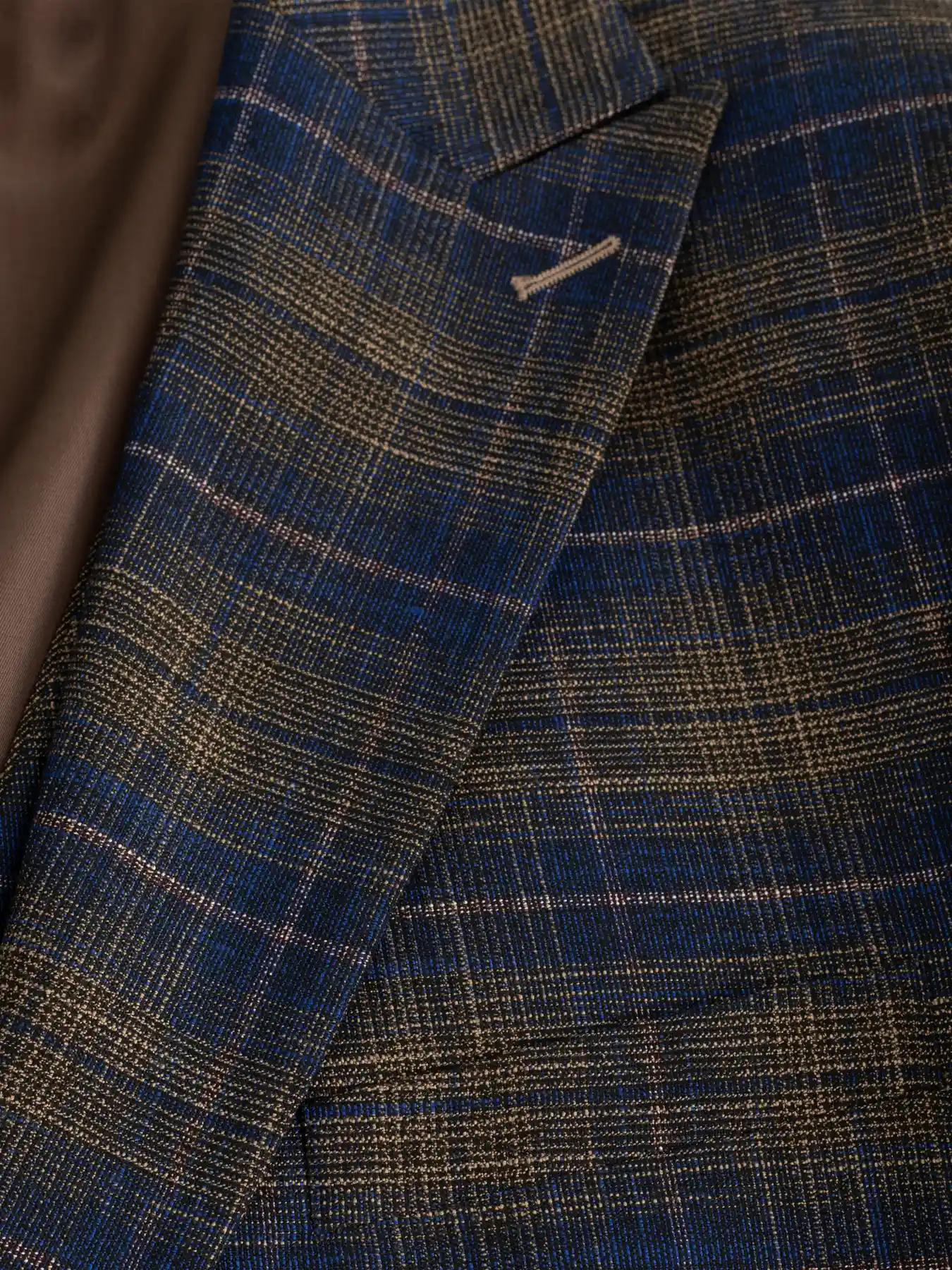 کت و شلوار و ژیله سرمه ای ال سی من 84