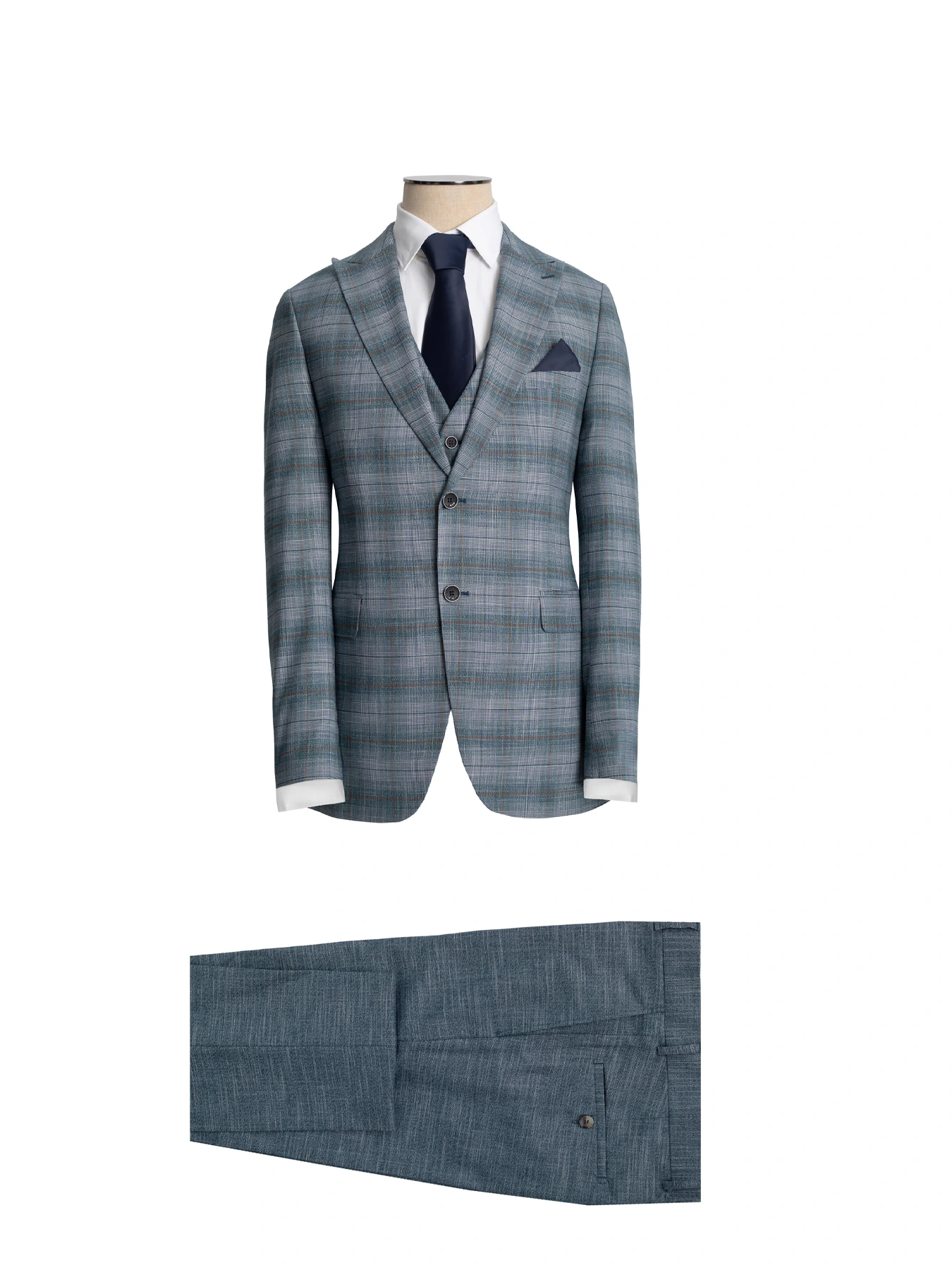 کت و شلوار و ژیله ال سی من 86