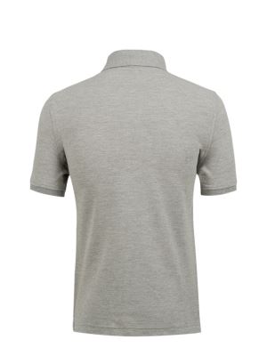پولوشرت مردانه خاکستری آستین کوتاه  ال سی من 209