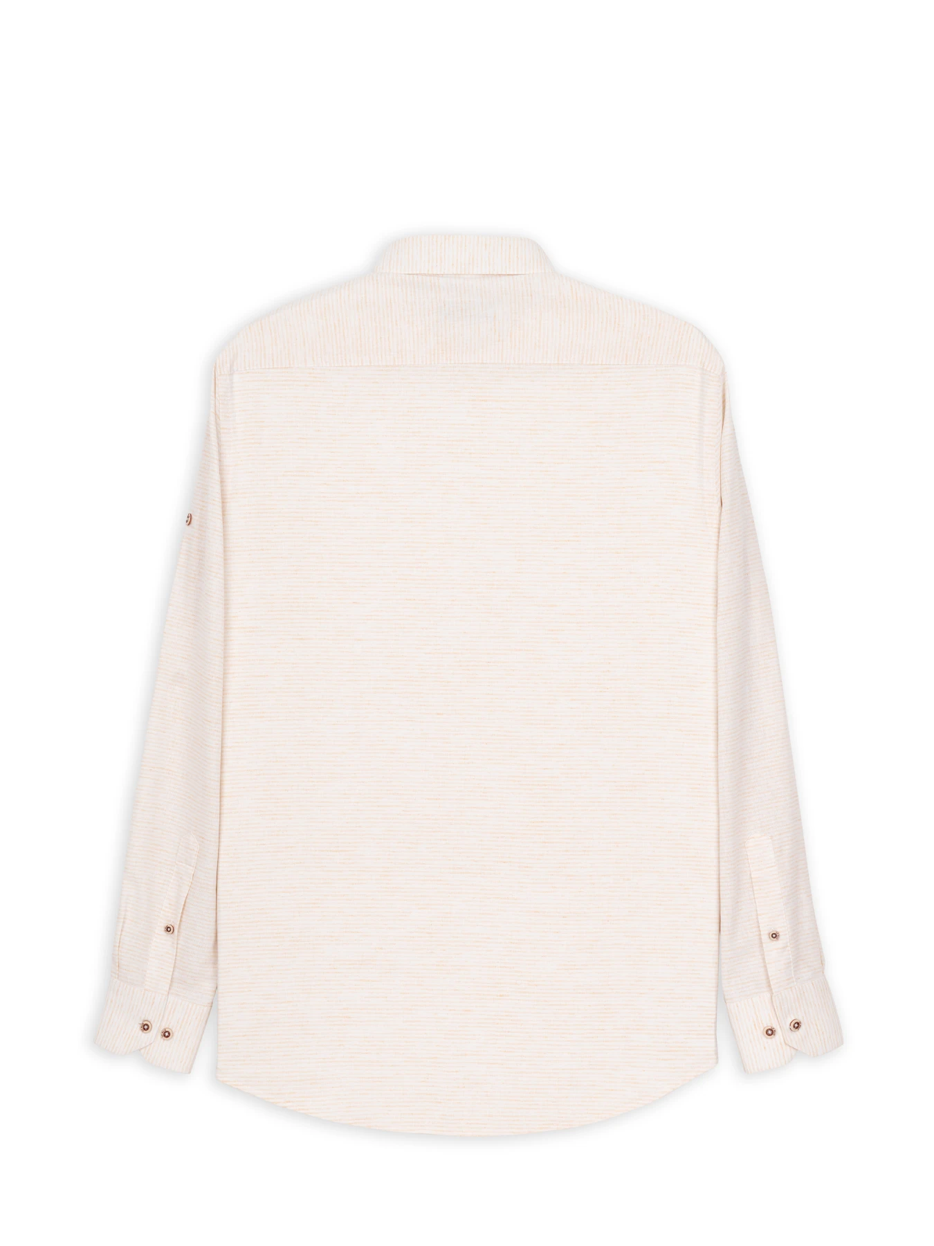 پیراهن آستین بلند راه راه نارنجی ال سی من 87