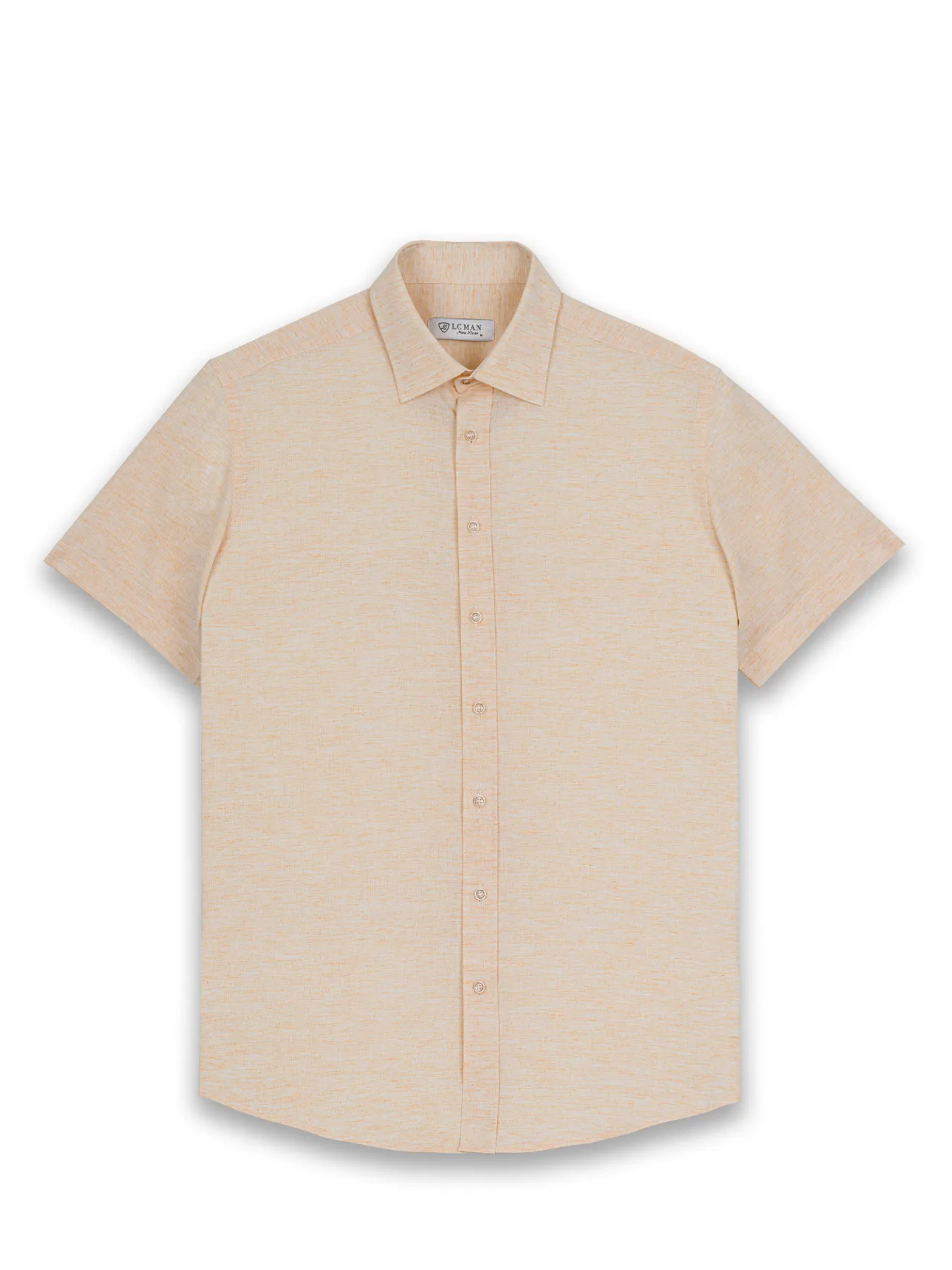 پیراهن آستین کوتاه نارنجی ال سی من 2