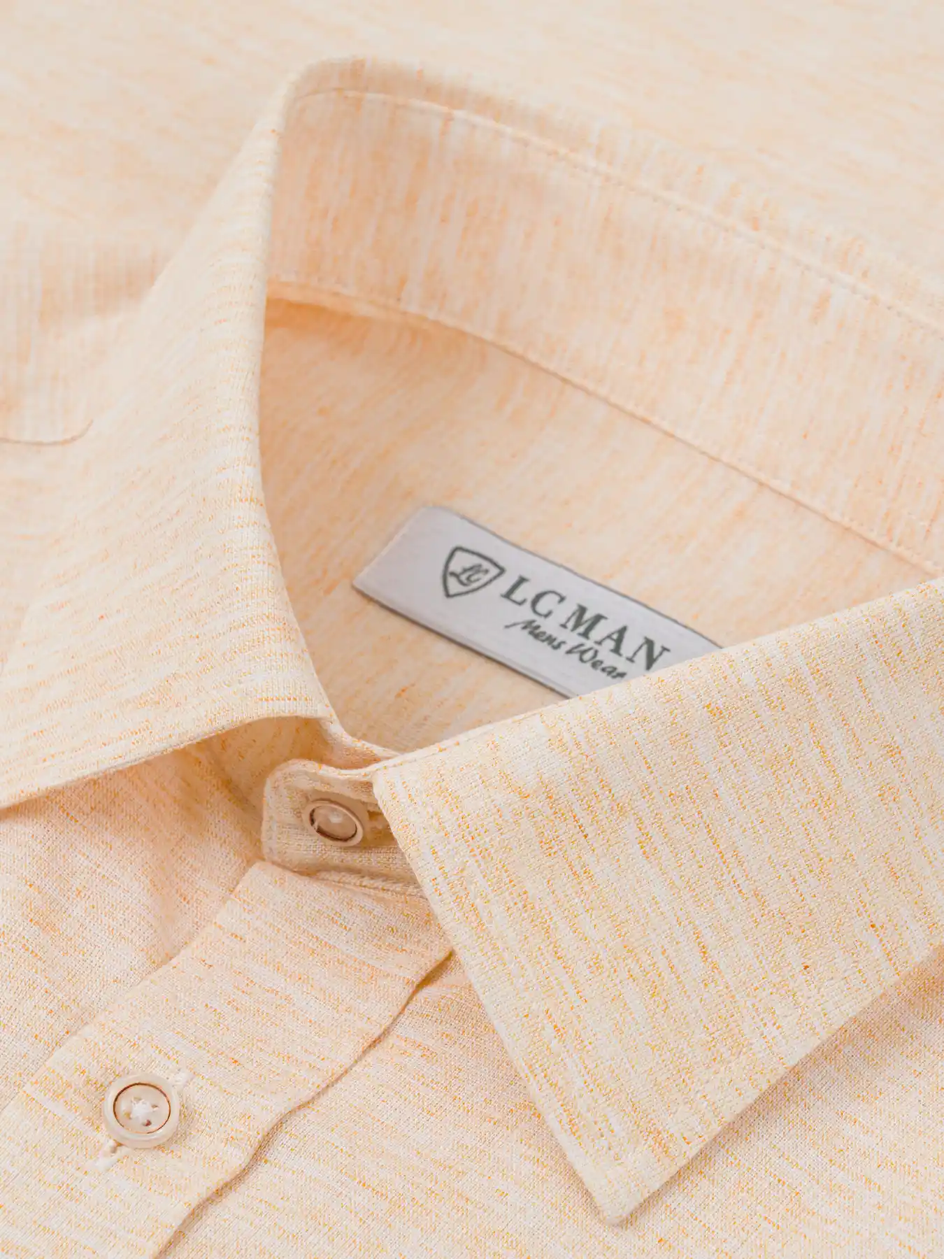 پیراهن آستین کوتاه نارنجی ال سی من 2