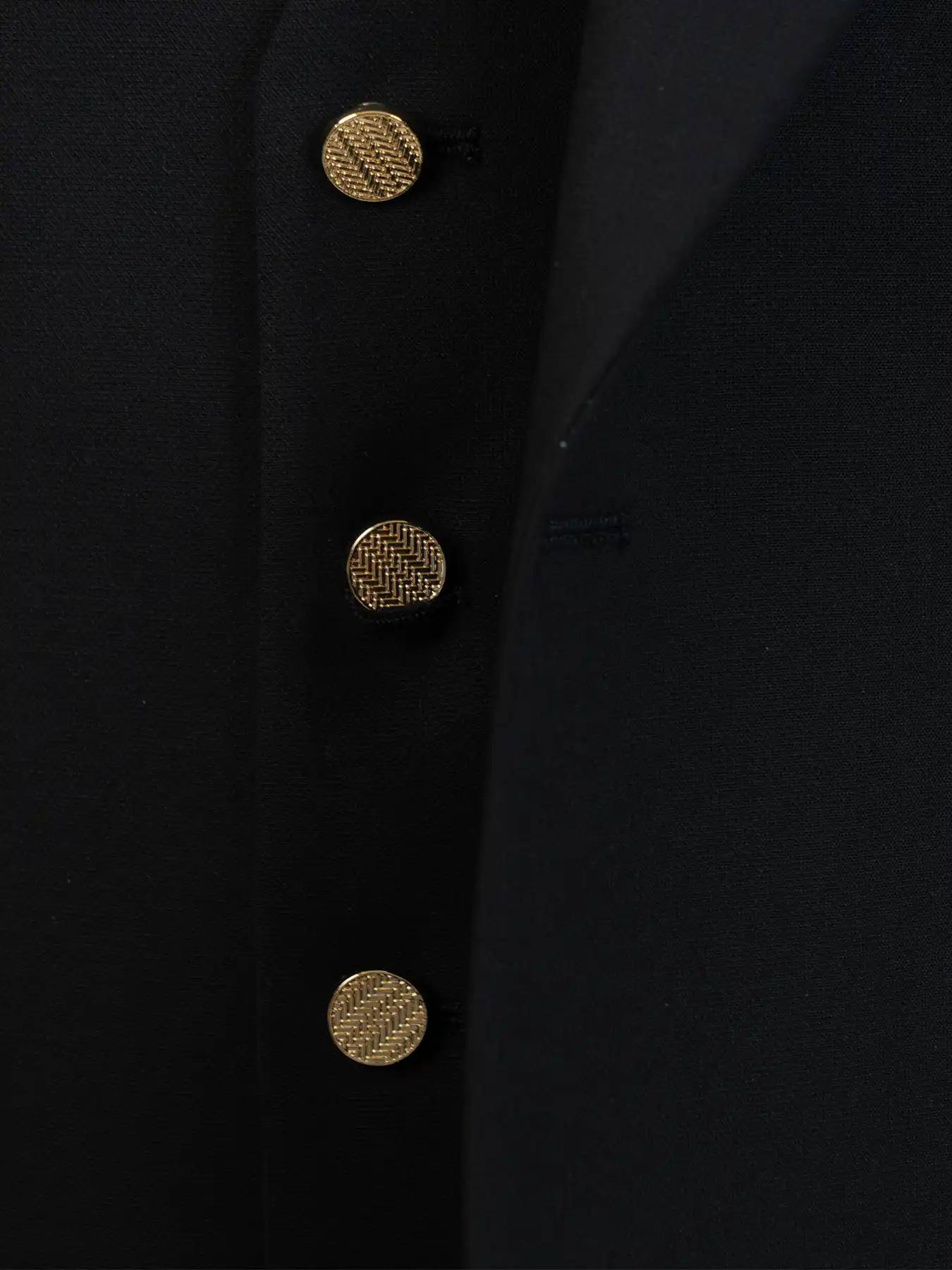 کت و شلوار و ژیله مشکی ساده ال سی من 26