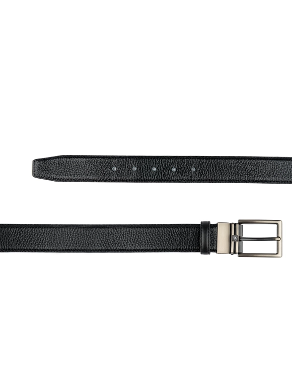 کمربند چرم فلوتر قلاب دودی مات 3