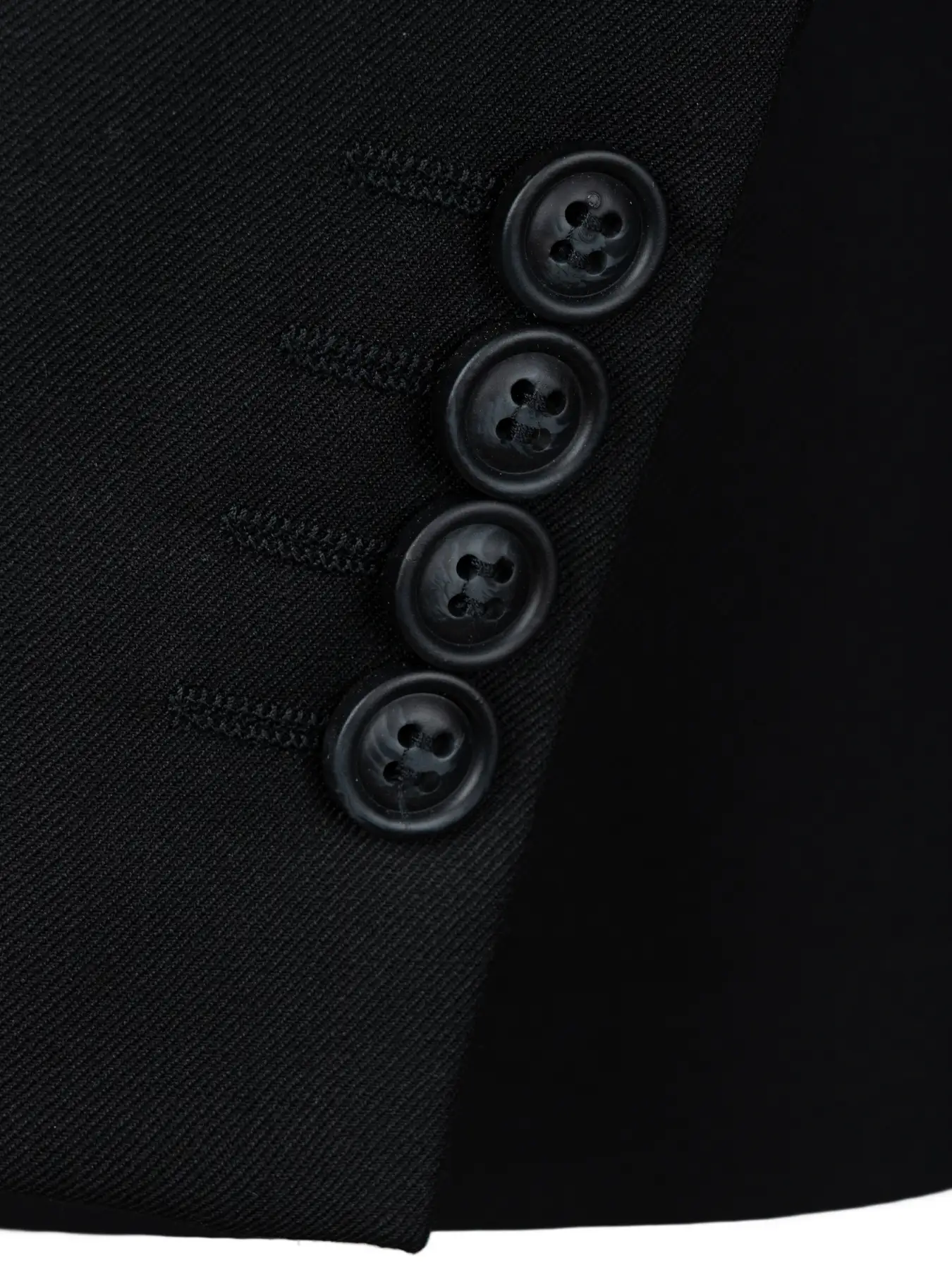 کت و شلوار و ژیله مشکی ال سی من 41