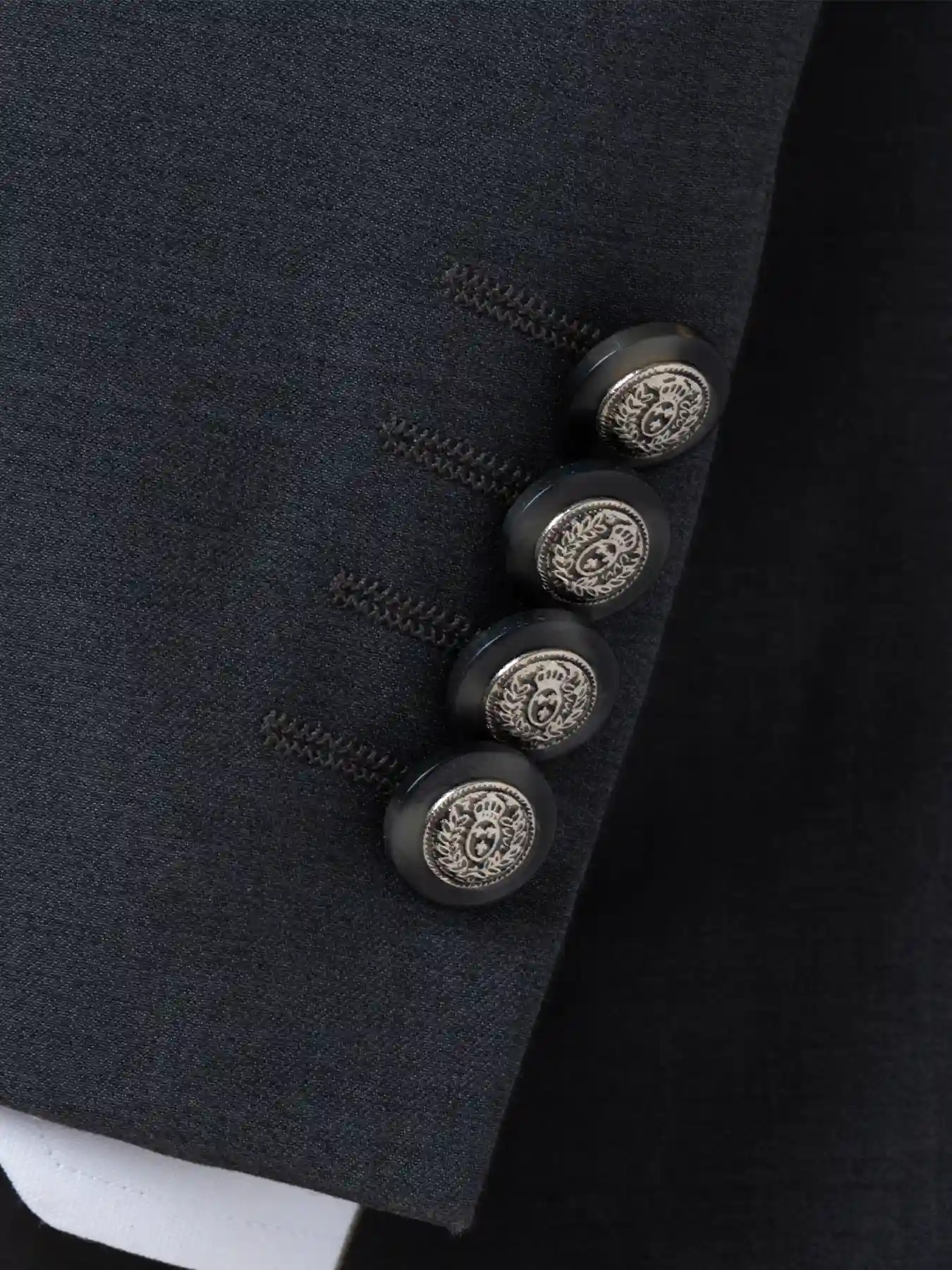 کت وشلوار و ژیله مردانه طوسی ساده ال سی من 16