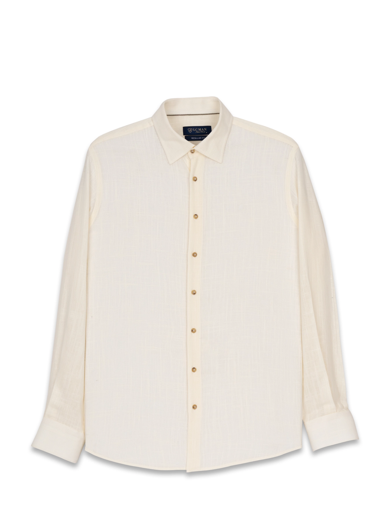 پیراهن آستین بلند شیری ال سی من 26