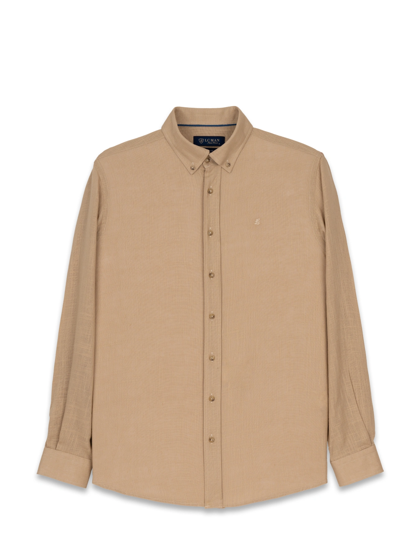 پیراهن آستین بلند کرم ال سی من 25