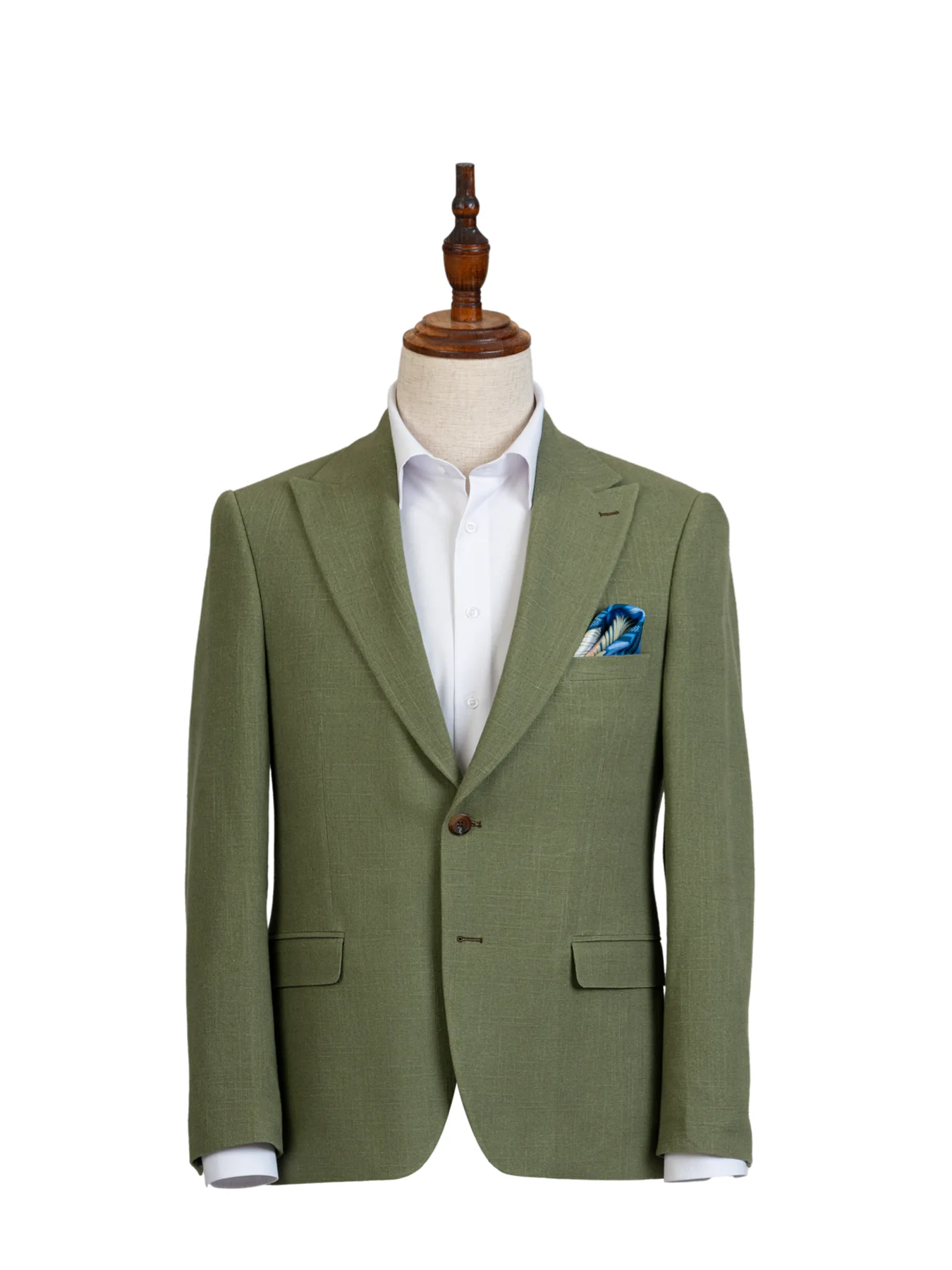 کت تک مردانه سبز ال سی من 23