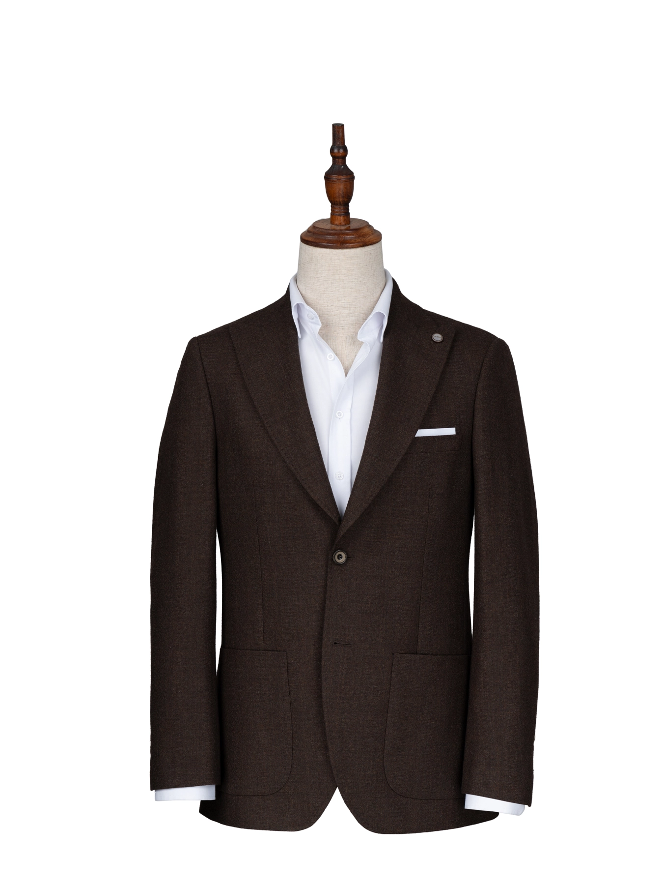 کت تک قهوه ای ال سی من 55