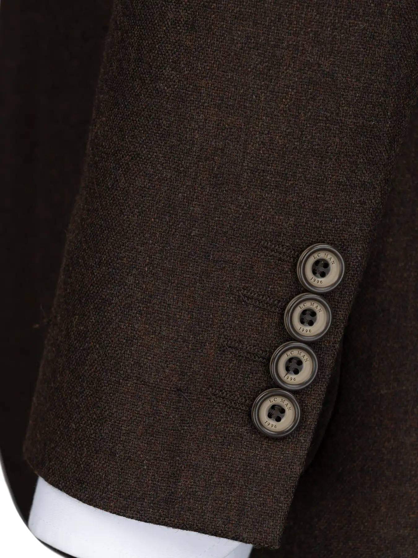 کت تک قهوه ای ال سی من 55