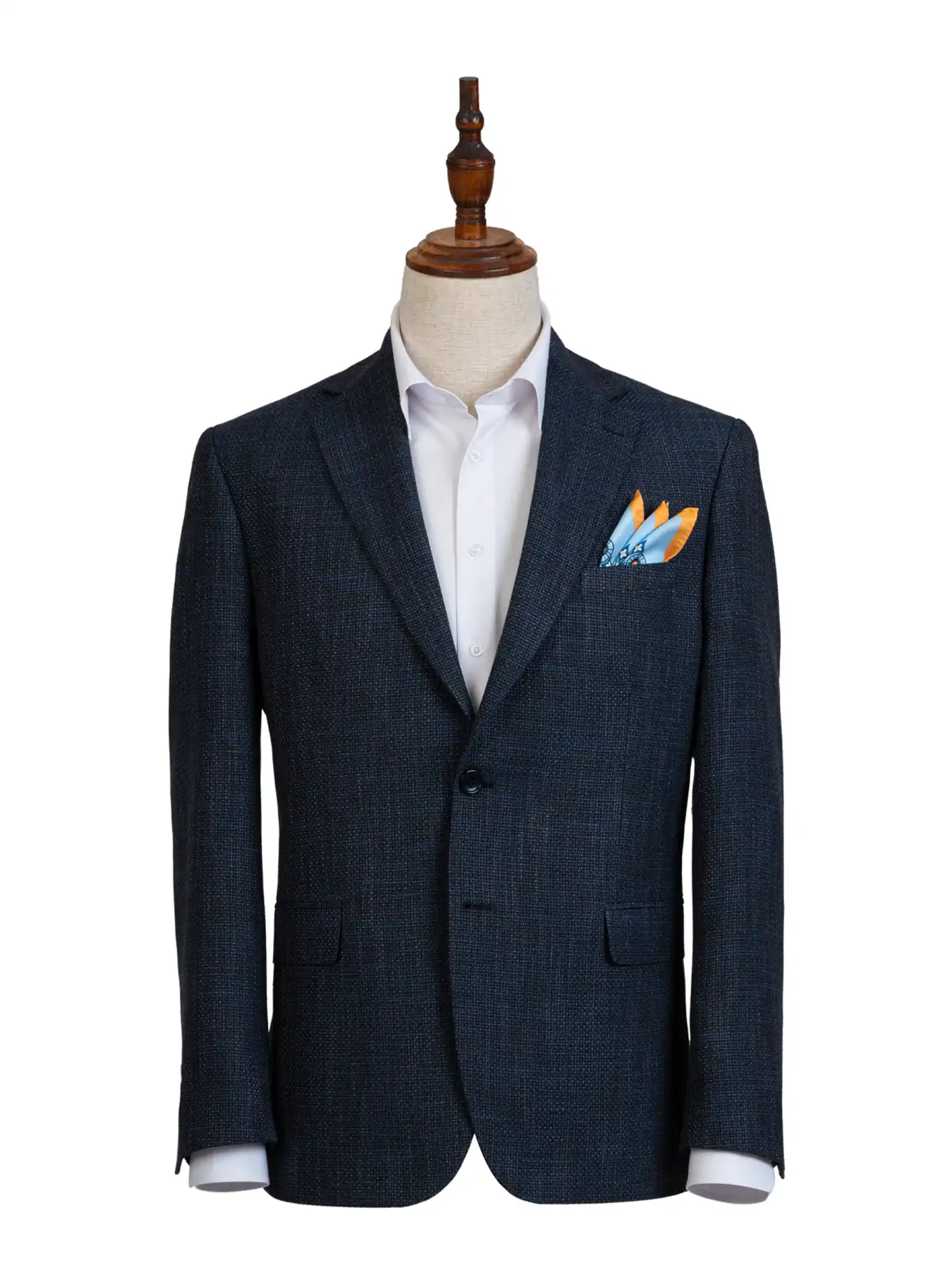 کت تک سرمه ای درآپ 4 ال سی من  