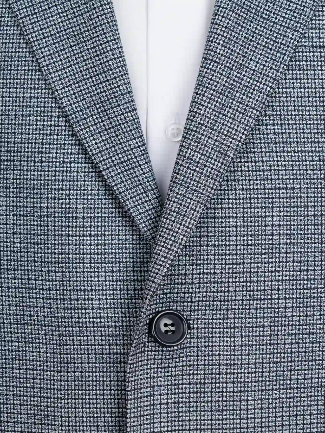 کت تک سرمه ای طرح دار ال سی من