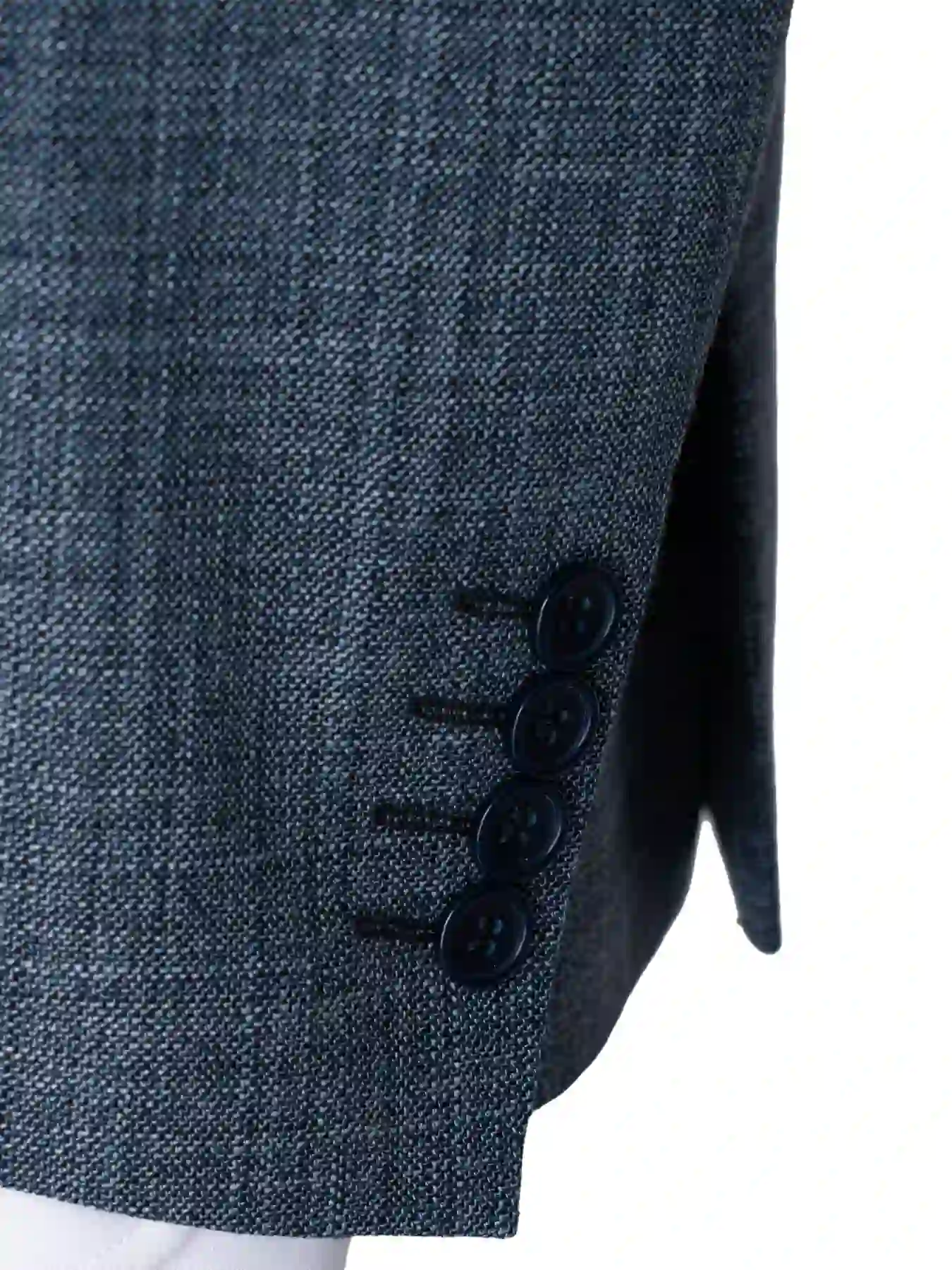 کت تک سرمه ای طرح دار ال سی من 1