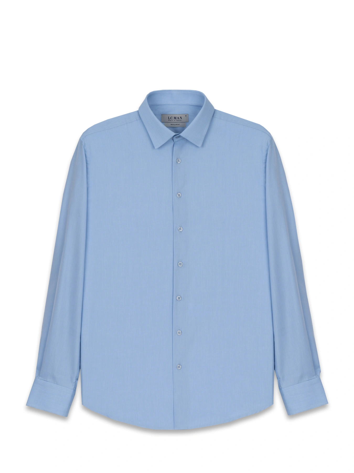 پیراهن آستین بلند آبی ال سی من 29