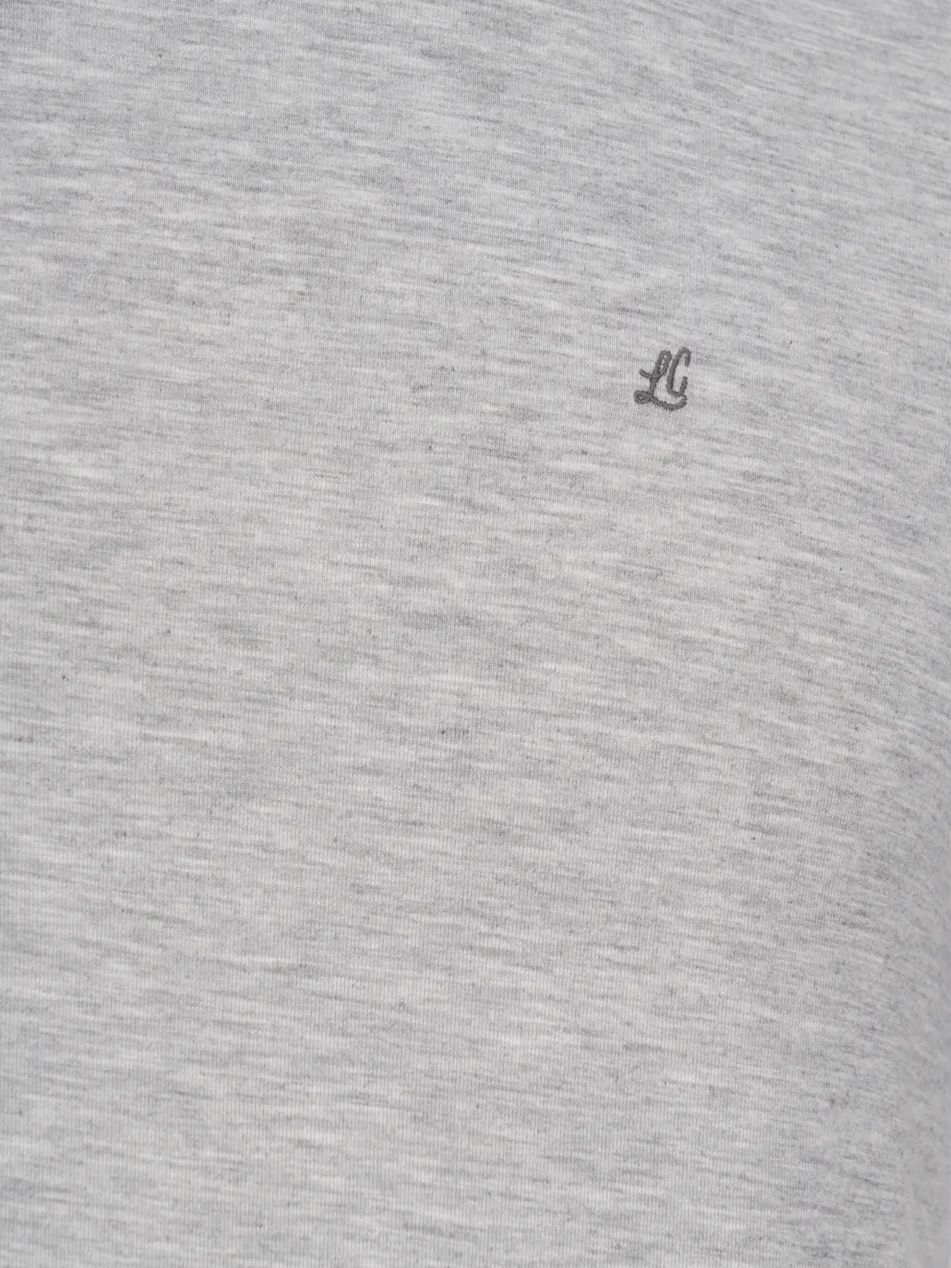 تیشرت طوسی آستین کوتاه ال سی من 53