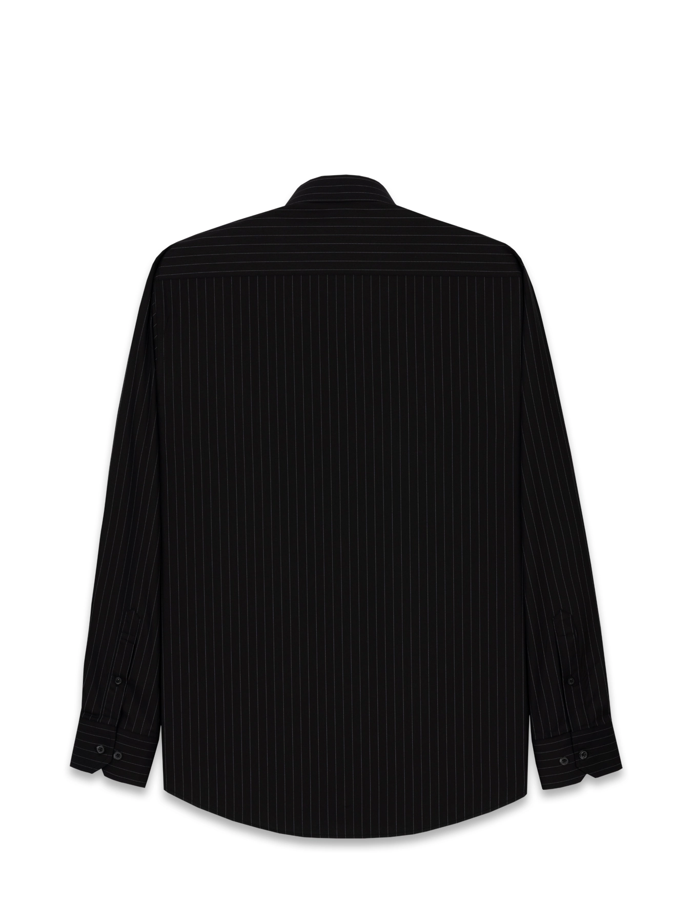 پیراهن آستین بلند مشکی راه راه ال سی من 17