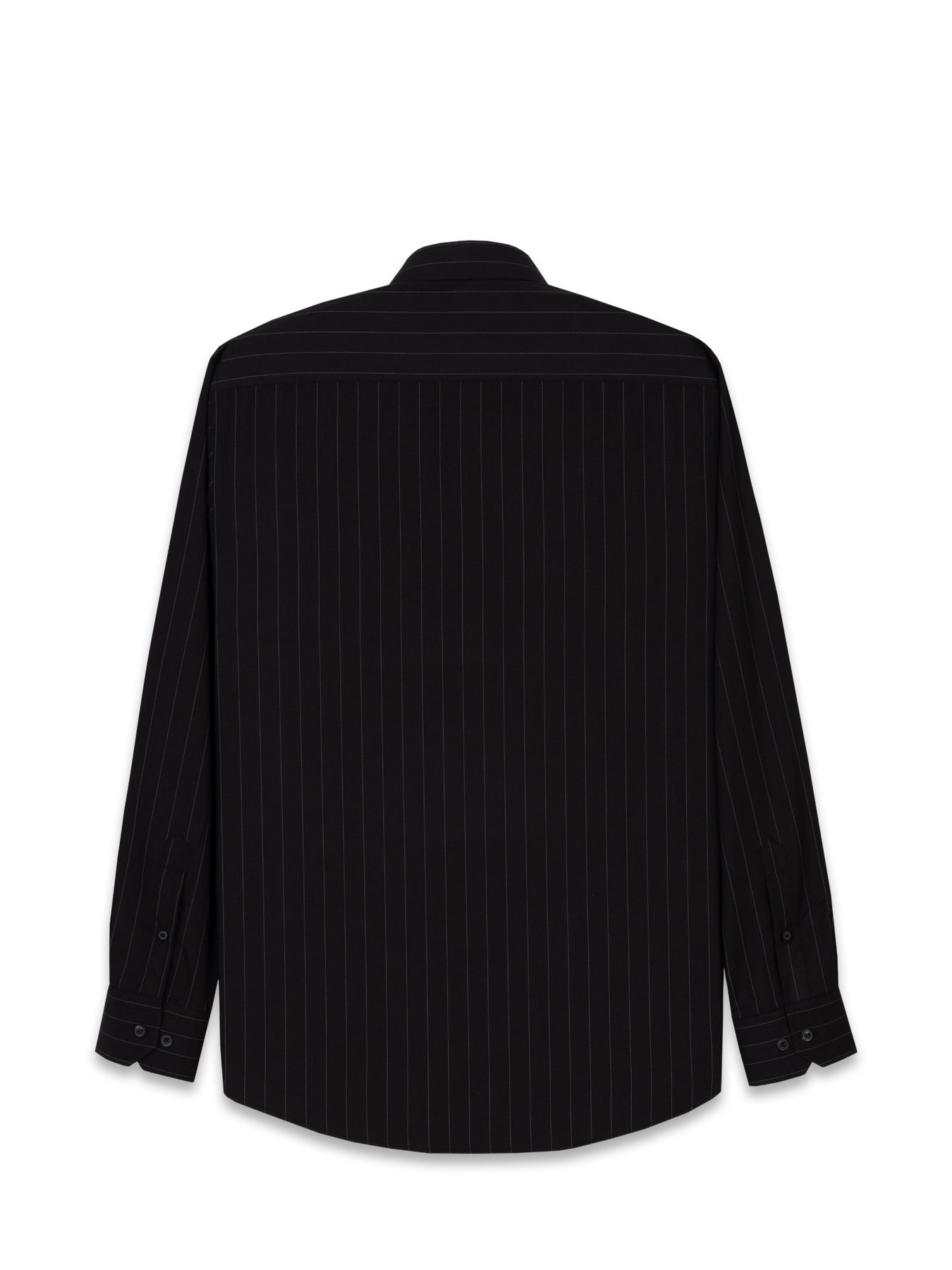 پیراهن آستین بلند مشکی راه راه ال سی من 18