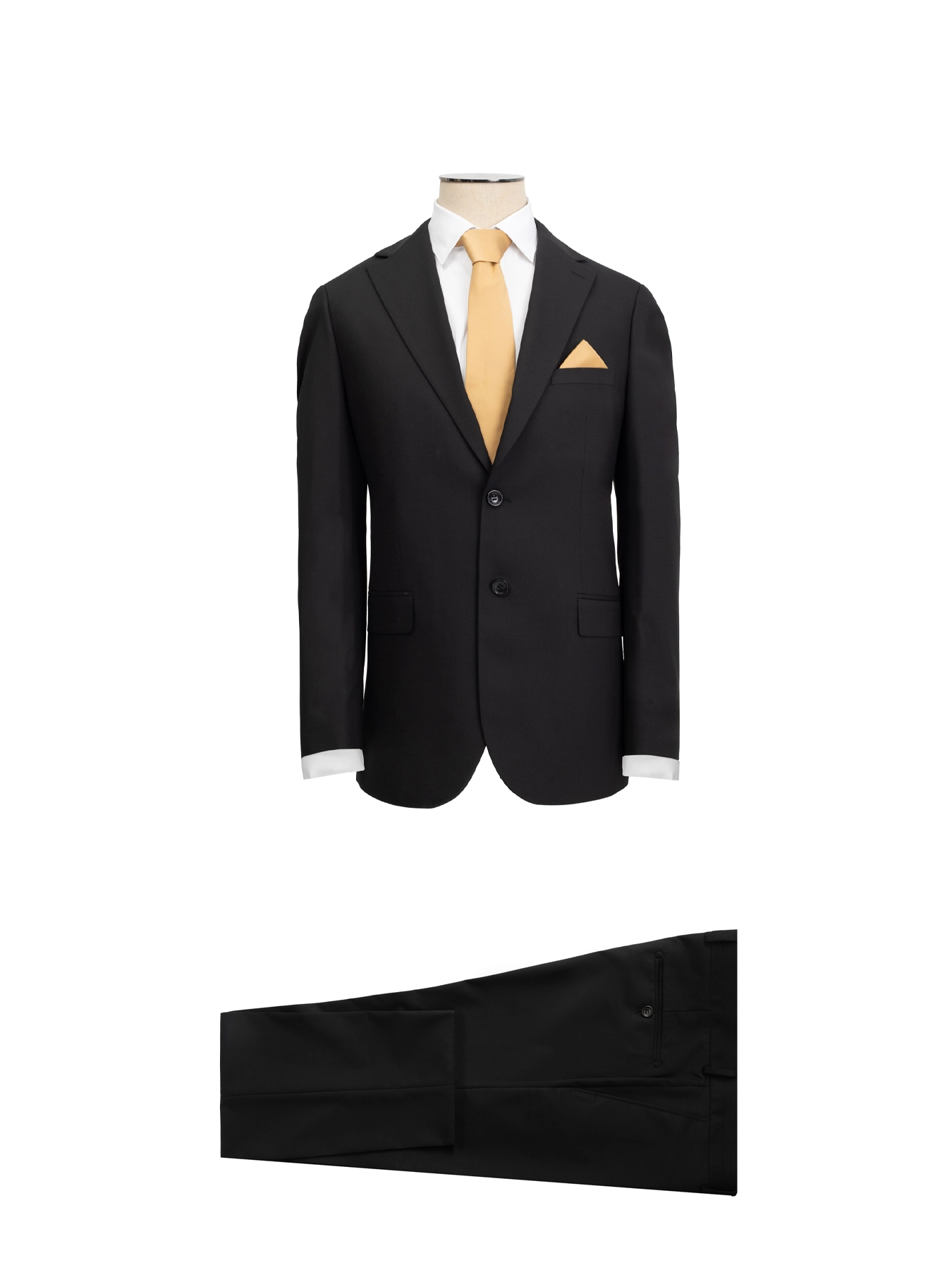 کت و شلوار مشکی ال سی من 82