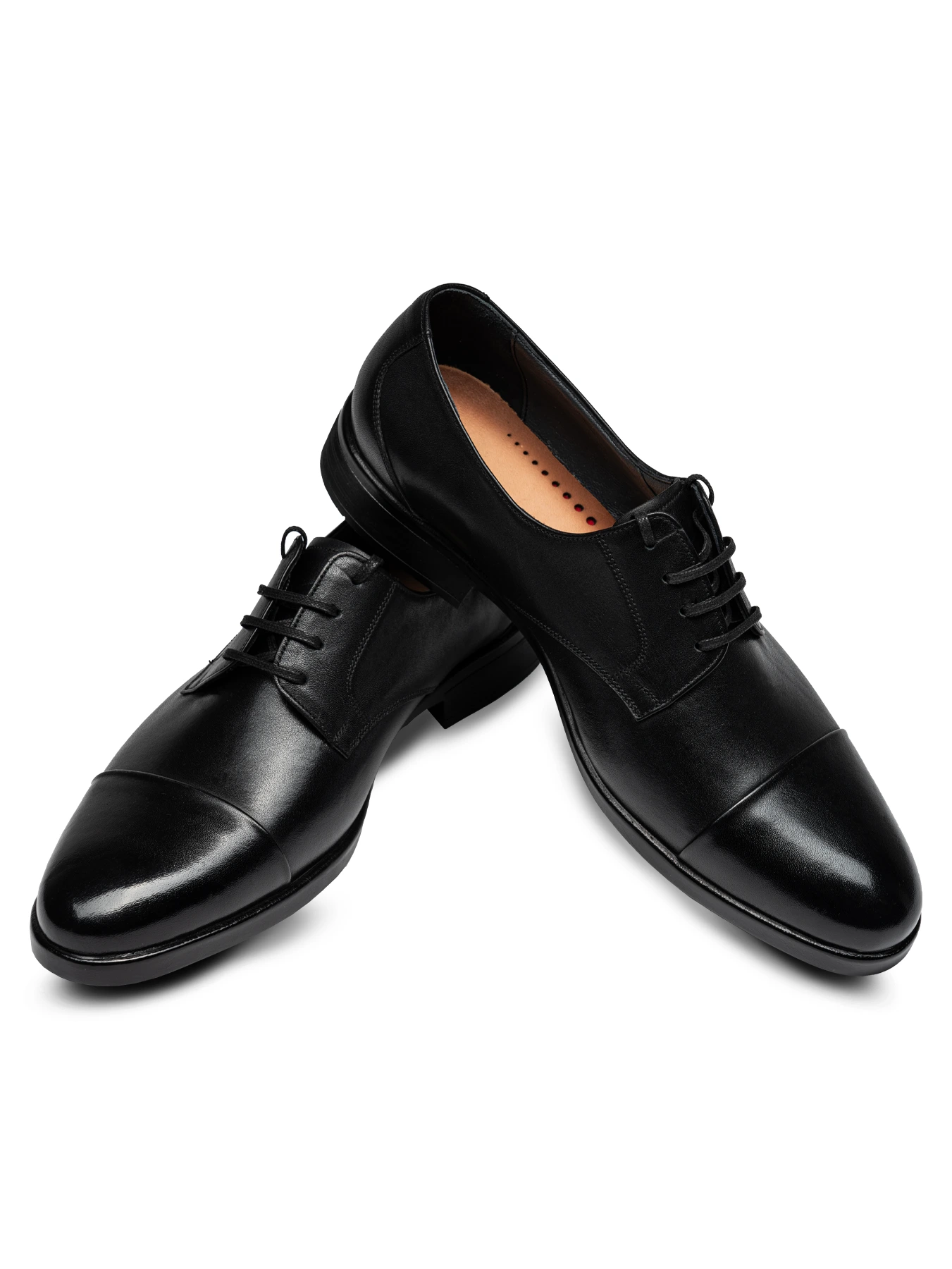 کفش بندار مشکی ساده برنیش 