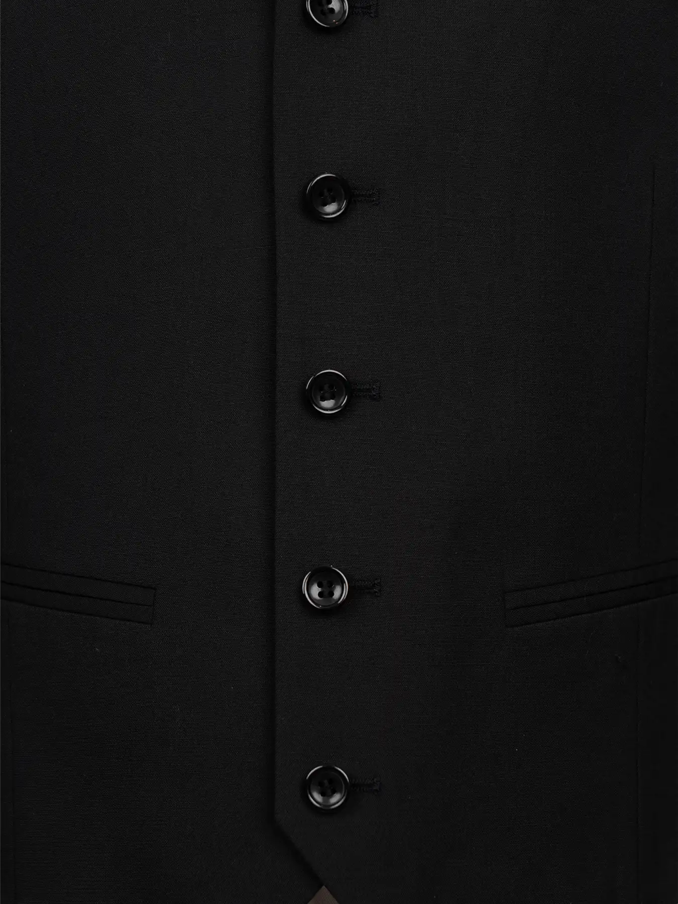 کت و شلوار و ژیله مشکی ال سی من 87