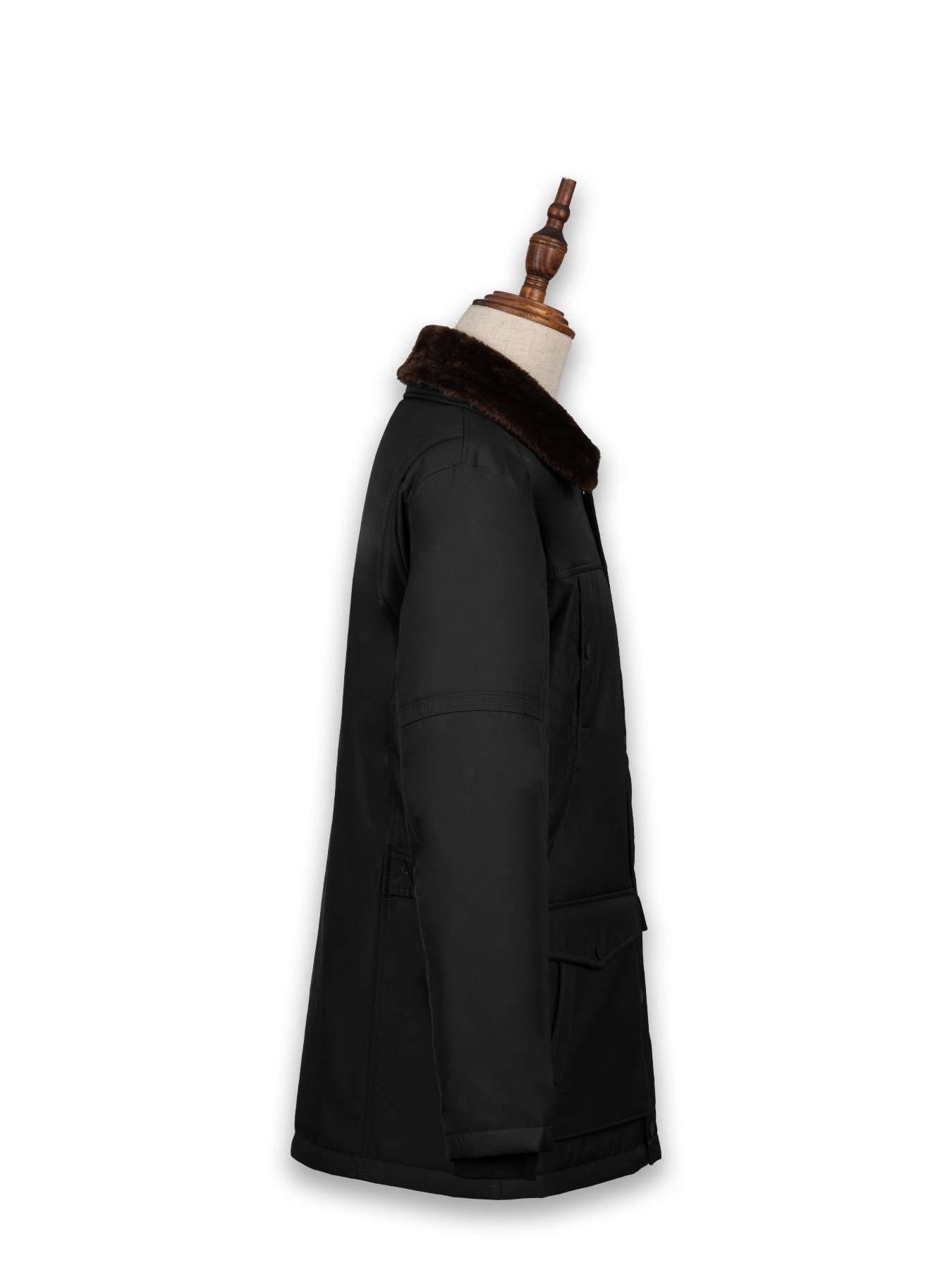 کاپشن مردانه یقه شکاری ال سی من  