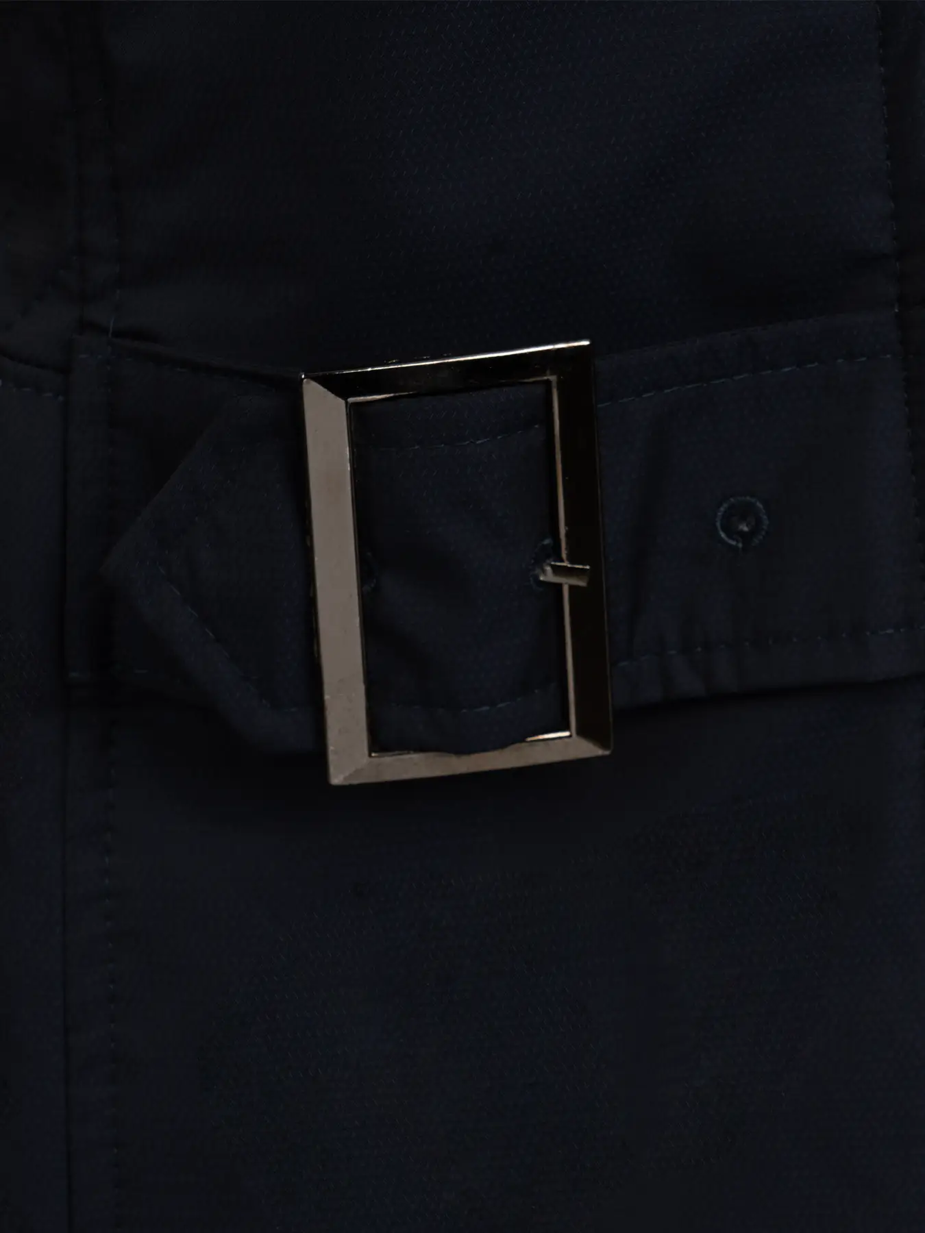 کاپشن سرمه ای یقه شکاری ال سی من 97