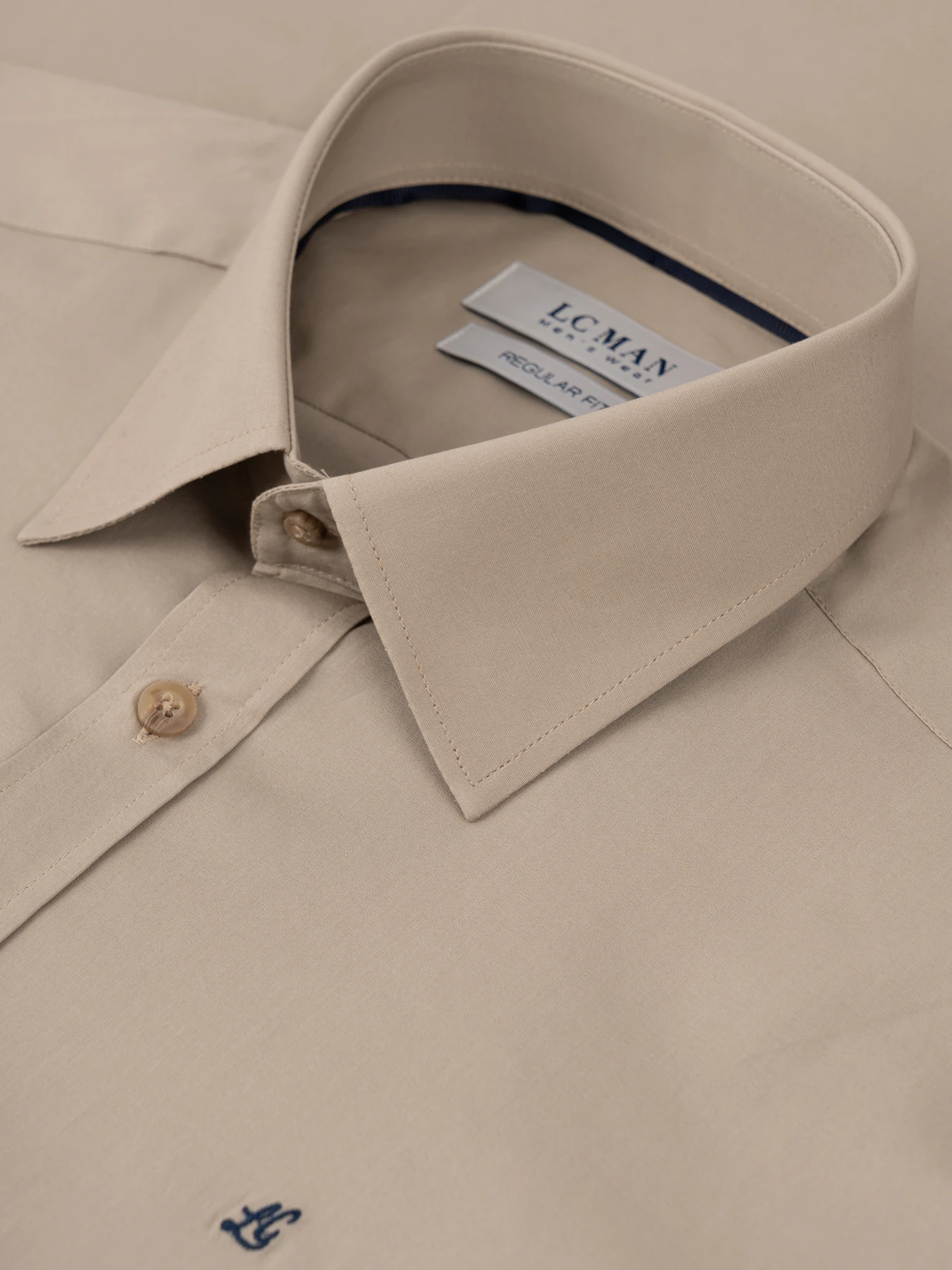 پیراهن آستین بلند نسکافه ای ال سی من 81