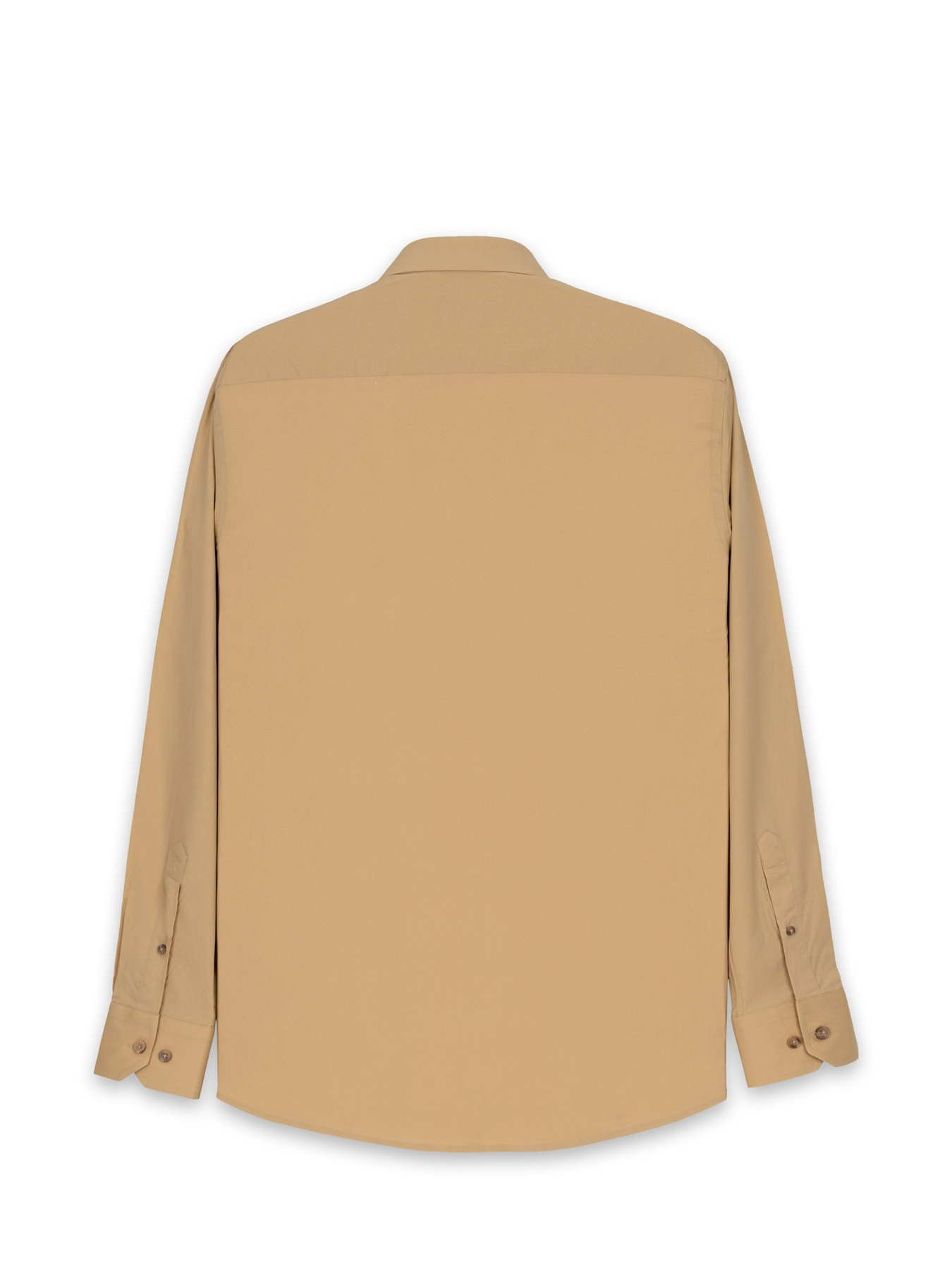 پیراهن آستین بلند نخودی ال سی من 81