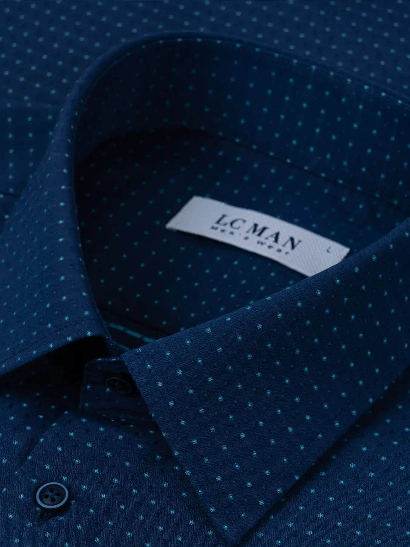 پیراهن آستین بلند طرح دار ال سی من 93